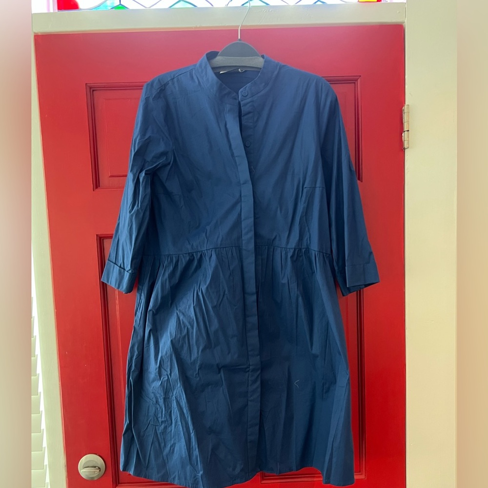 Tuckernuck classic navy shirt dress NWOT never worn